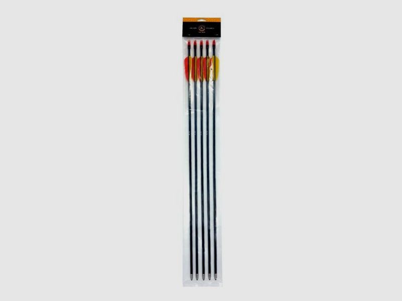 EK ARCHERY - FRECCE IN FIBRA DI VETRO - 26 POLLICI / 65 CM - 5 PEZZI