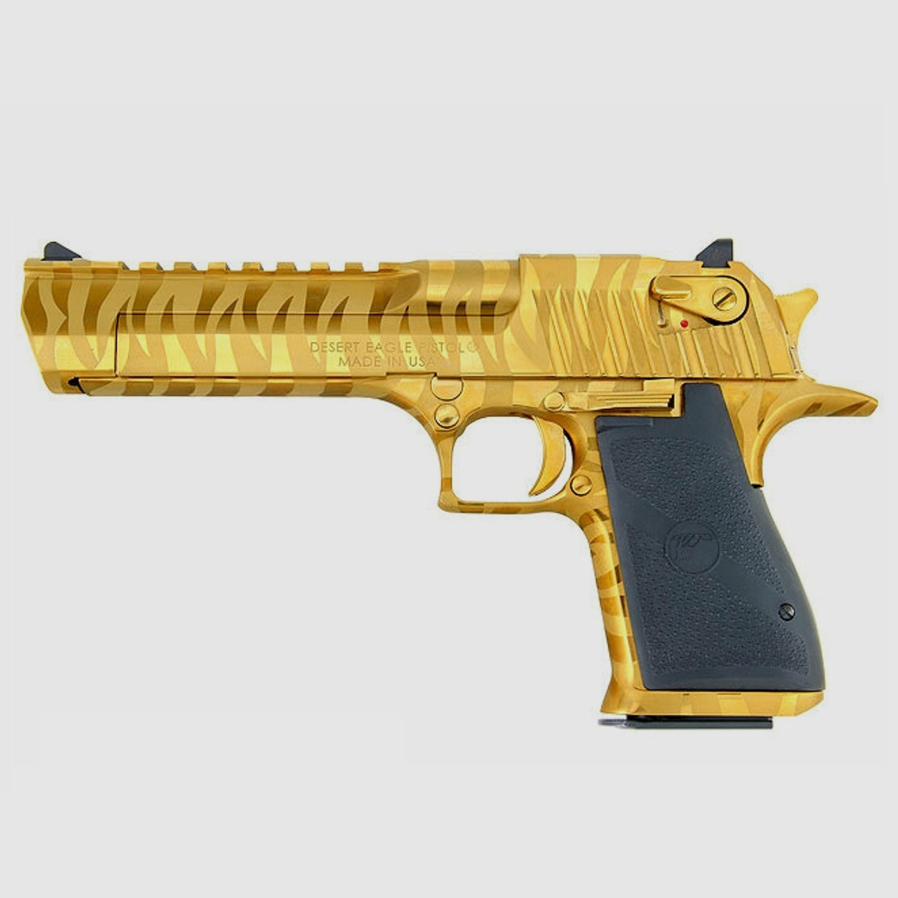 Magnum Research Desert Eagle 6 Gold Tiger Stripe