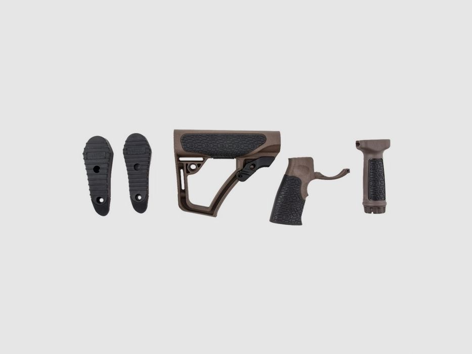 DANIEL DEFENSE AR-15 POLYMER DANIEL DEFENSE MÖBELSET KOLLAPSBAR BRAUN, Bild 1 von 4