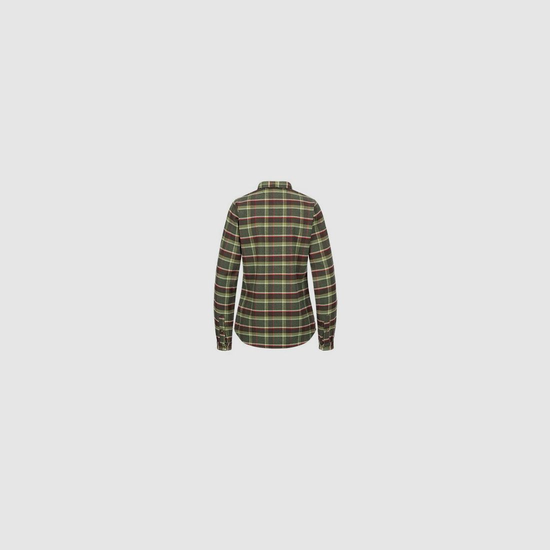 Blaser women's blouse Charlotte olive/red checked