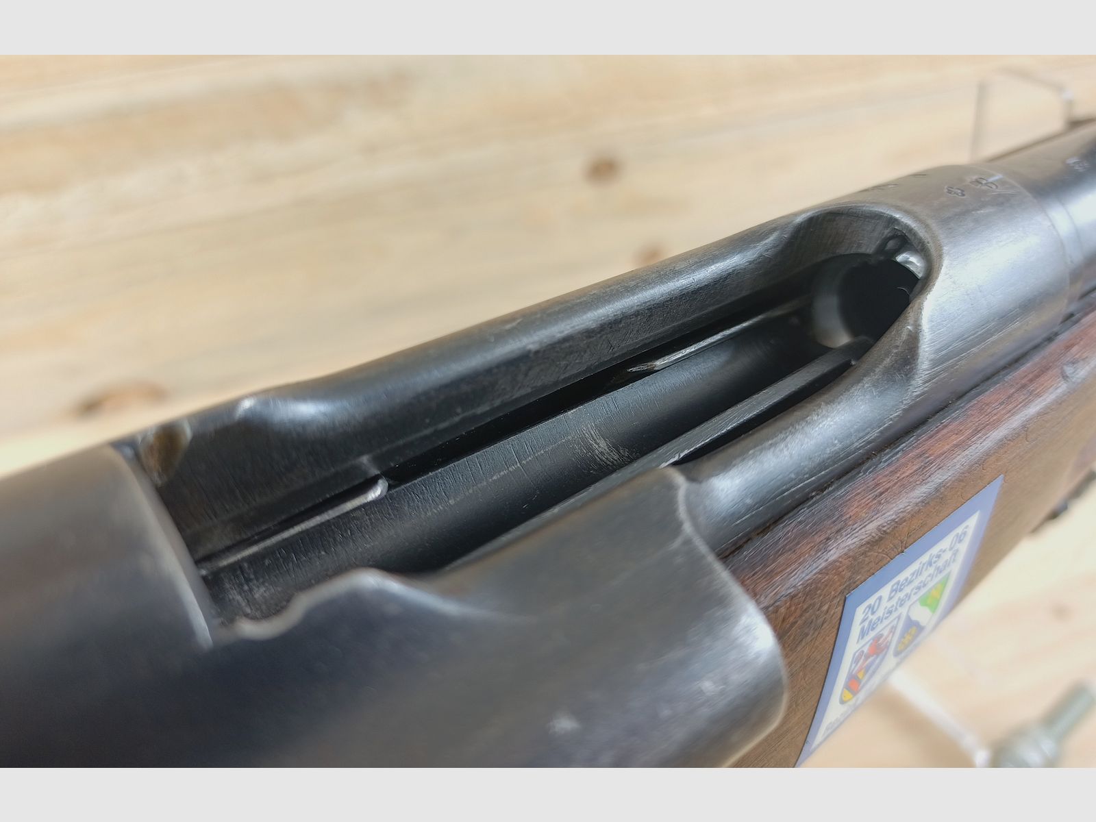 Schmidt Rubin G11, Kal. 7,5x55 Swiss *gültiger deutscher Beschuss*
