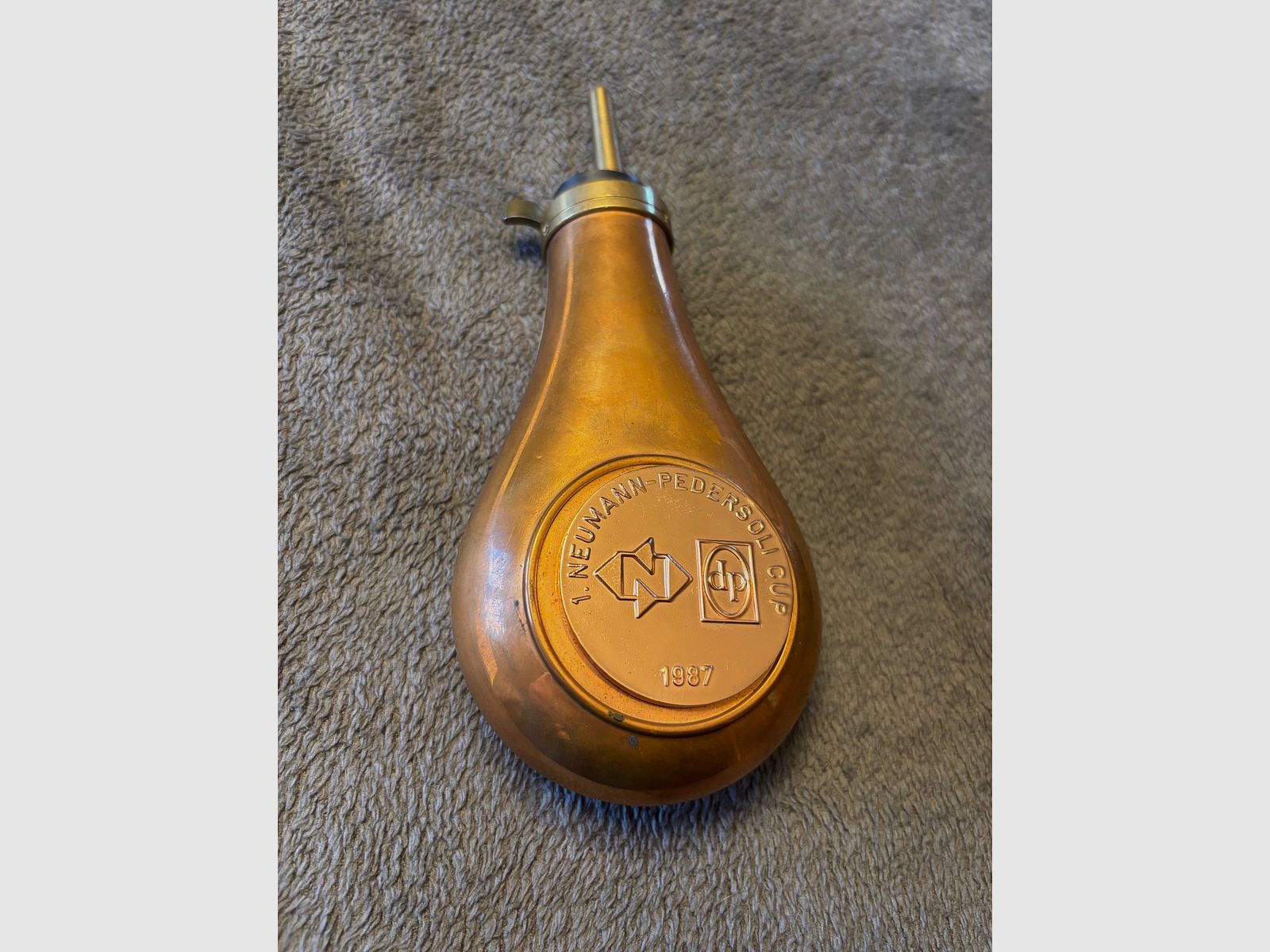 Pulverflasche Schwarzpulver