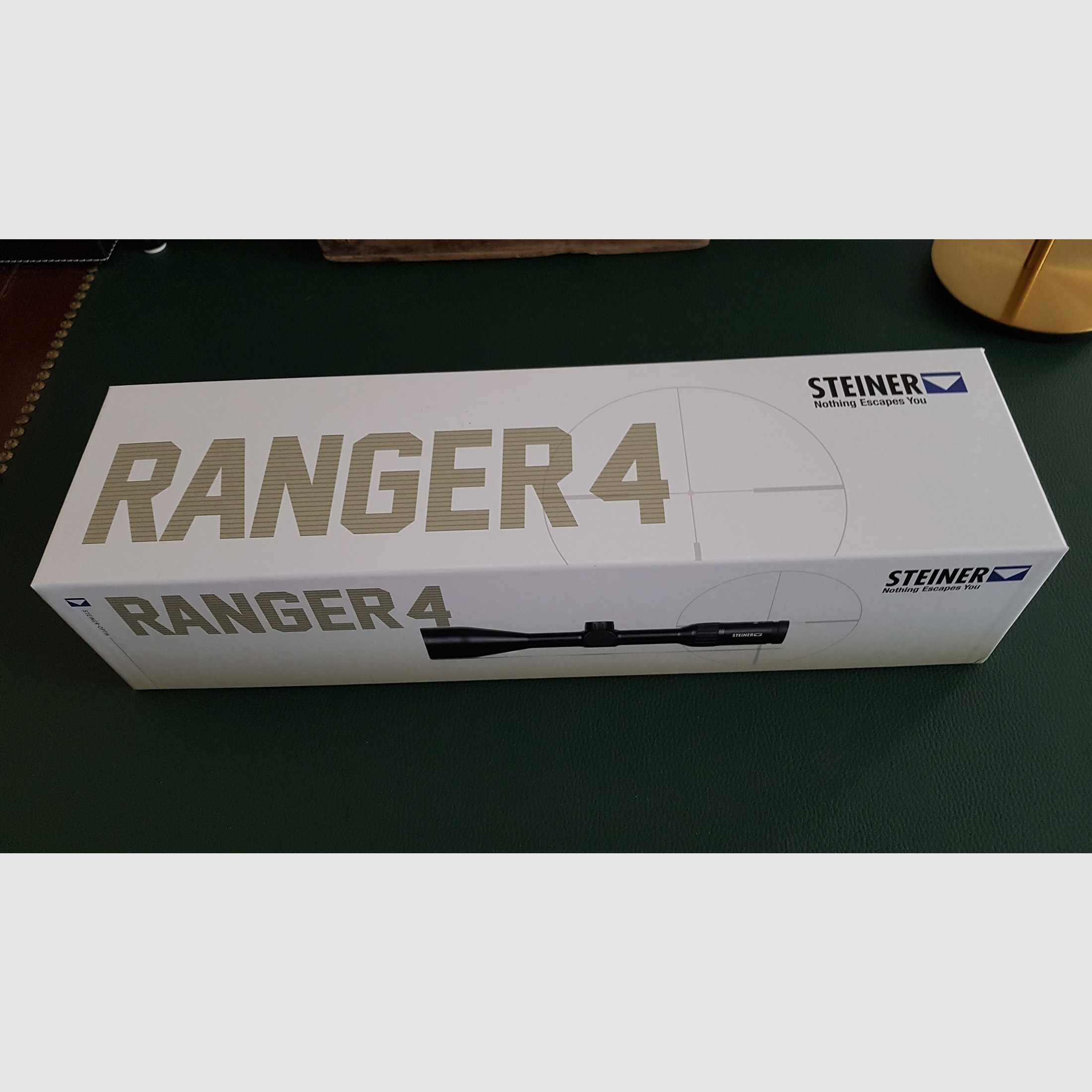 STEINER RANGER 4 mit Schine 3-12x56 wie neu! TOP Fernrohr Zielfernrohr 