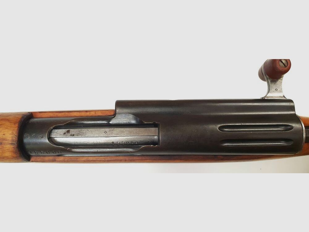Waffenfabrik Bern Repetierbüchse Waffenfabrik Bern Schweizer K11 Kaliber 7,5x55swiss komplett nummerngleich + Privat