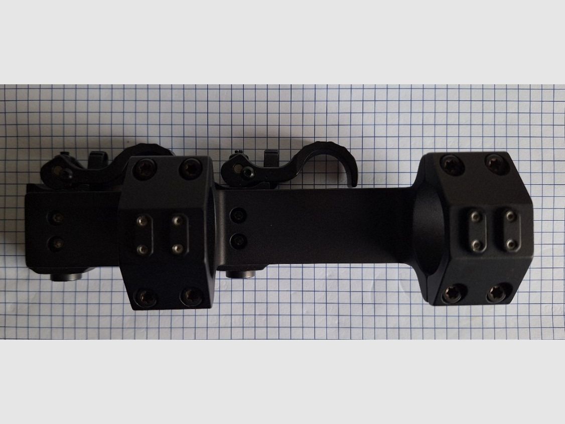 ERA-TAC 30mm extended block mount 75mm offset with QD lever