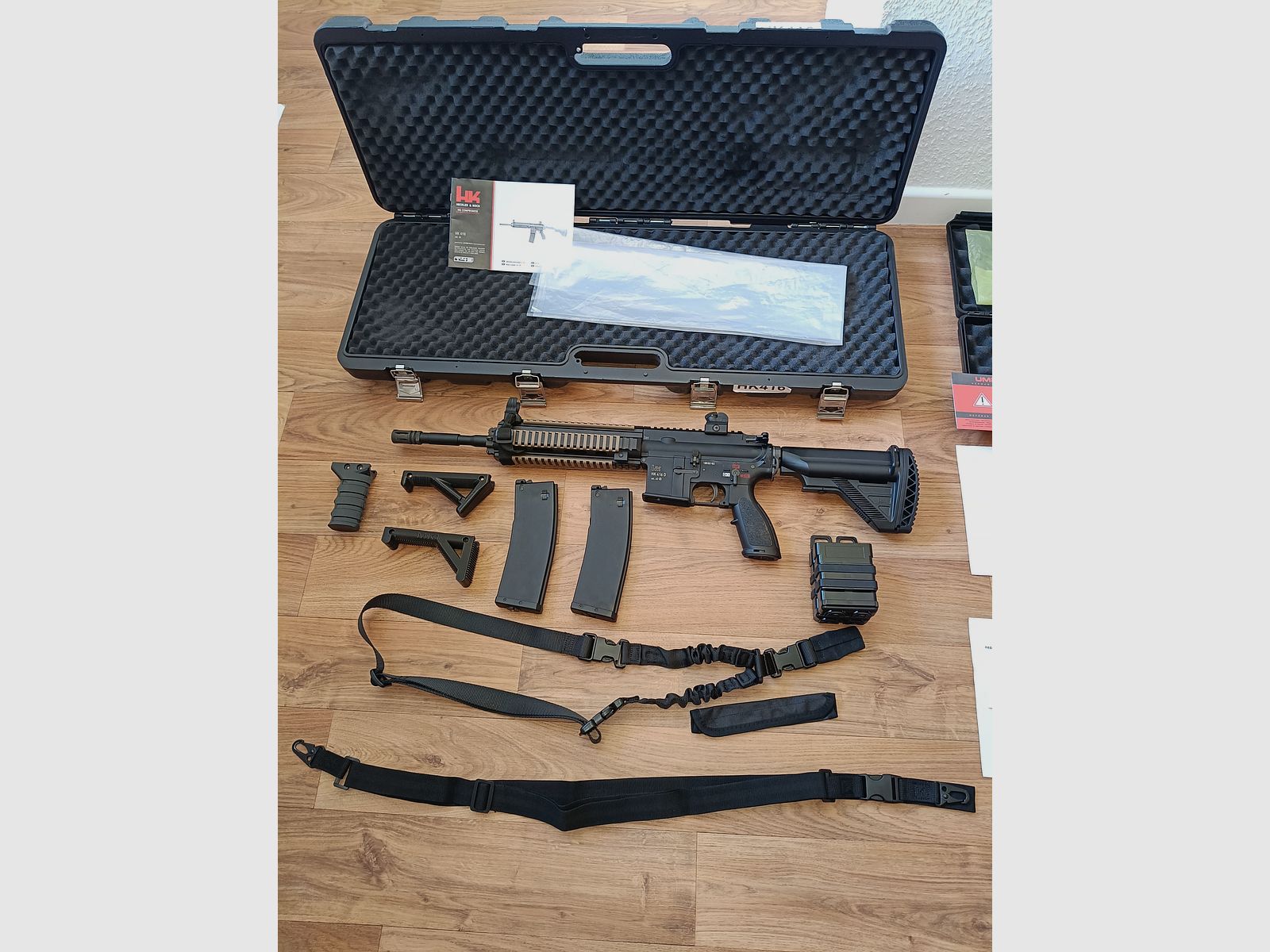 Umarex T4E HK416 cal.43  Sammlung Auflösung TPM1 Glock 17