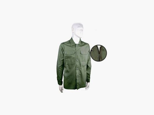 Safari Sport Shirt with Zipper Ripstop