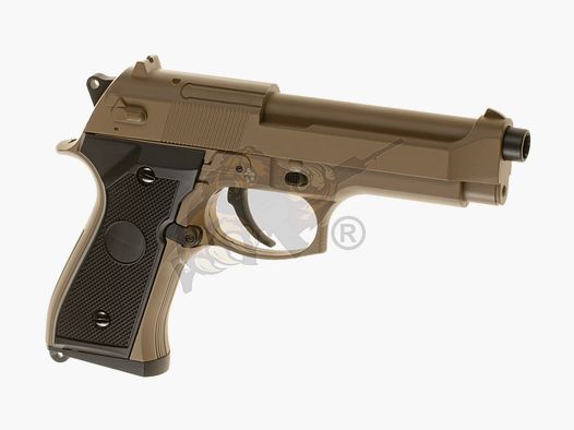 Cyma M92 CM.126 Metalslide Airsoft Tan - max 0,5 Joule