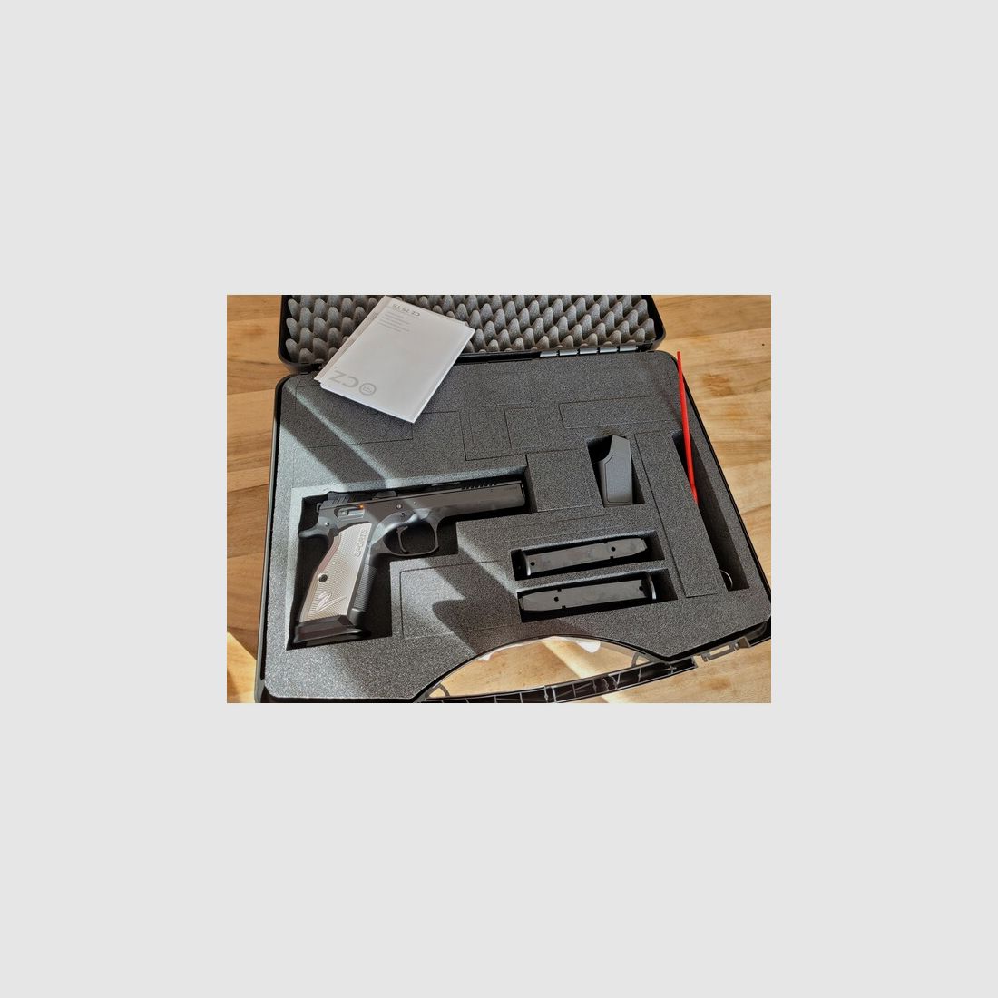 CZ TS 2 Silver Kaliber 9mm Luger