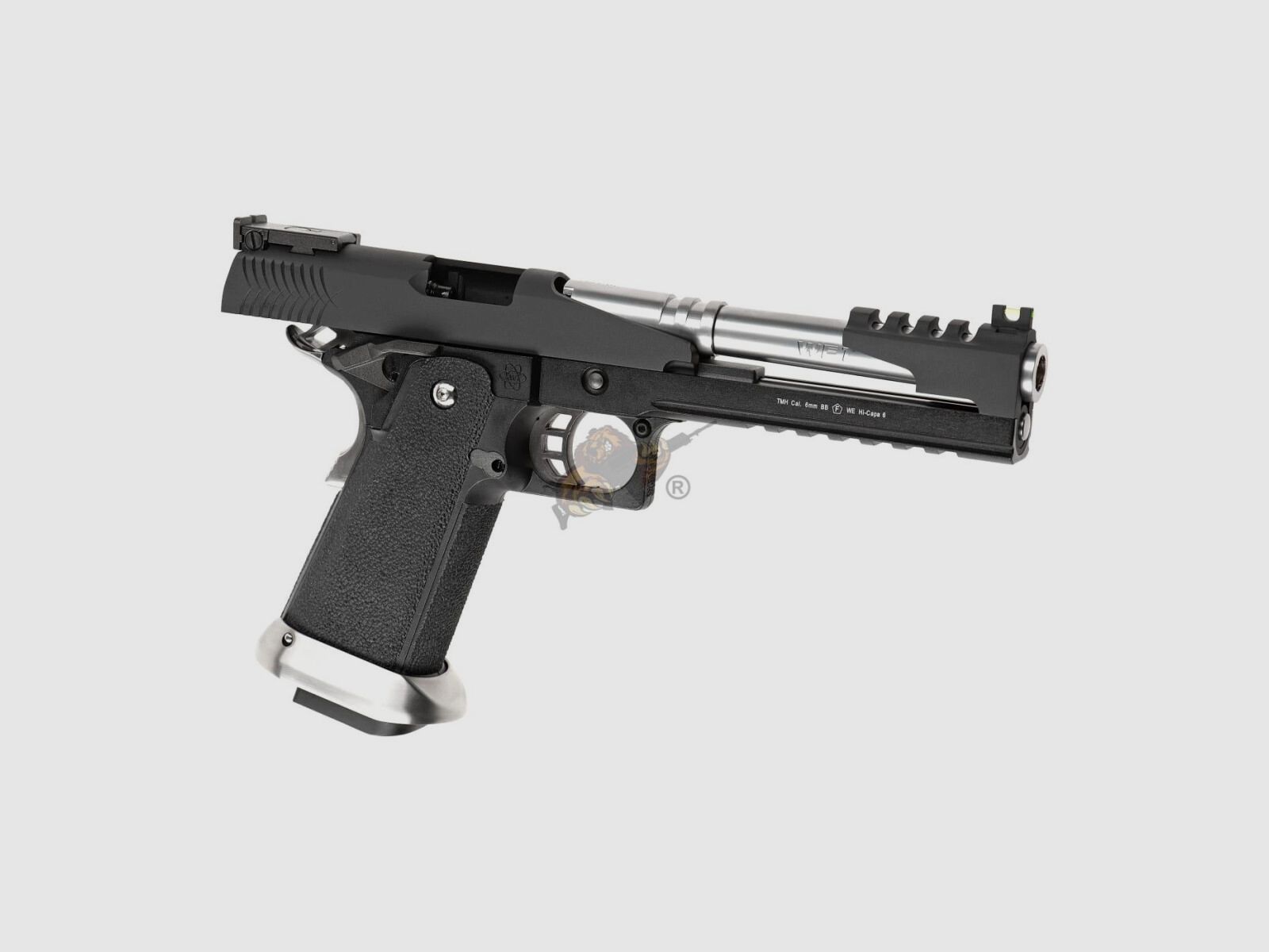 WE Hi-Capa 6 T-Rex Customs Titanium Barrel Full Metal GBB Blue -F-, image 3 sur 5