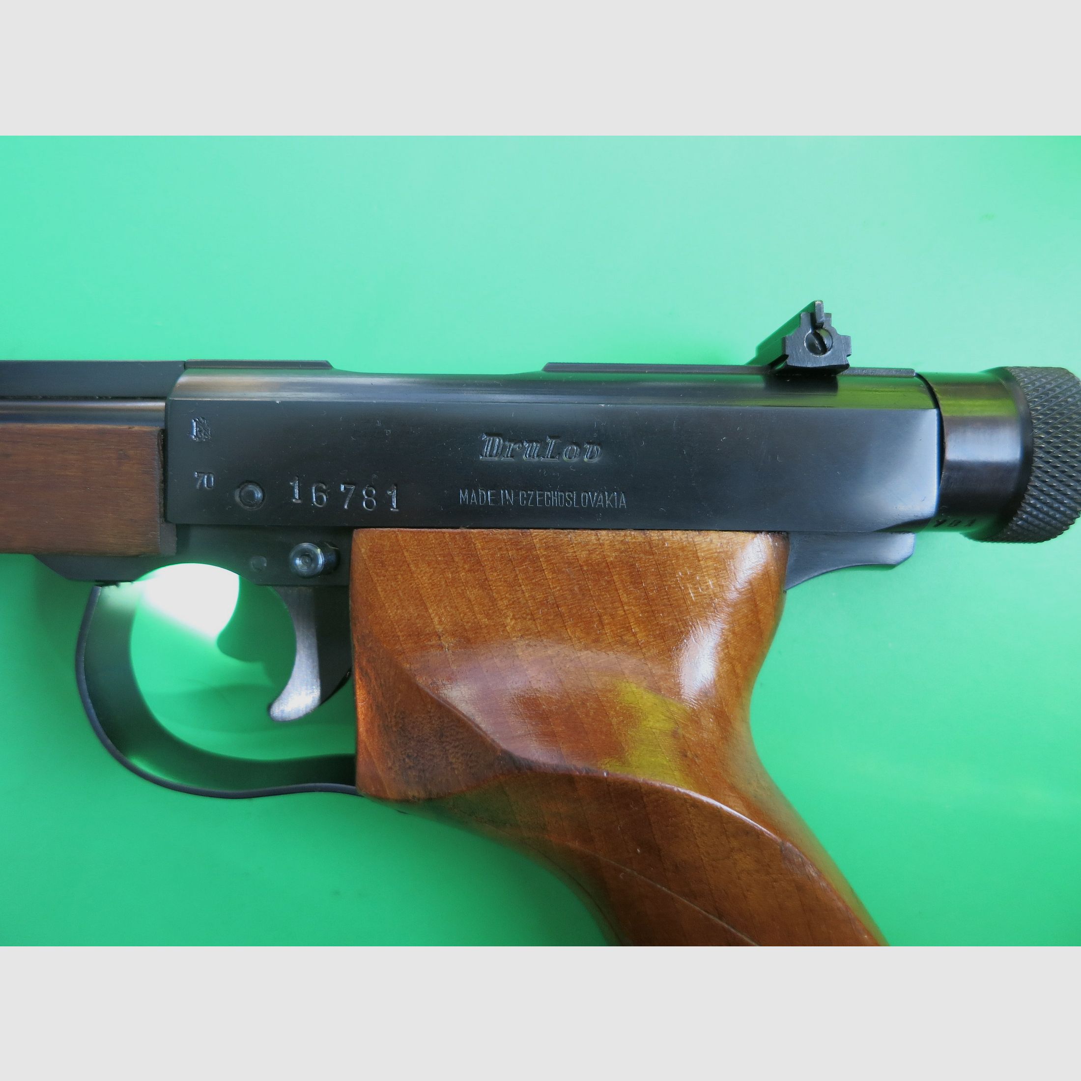 Drulov Modell 70 Standard, .22 lr, "pistolet libre"  #52