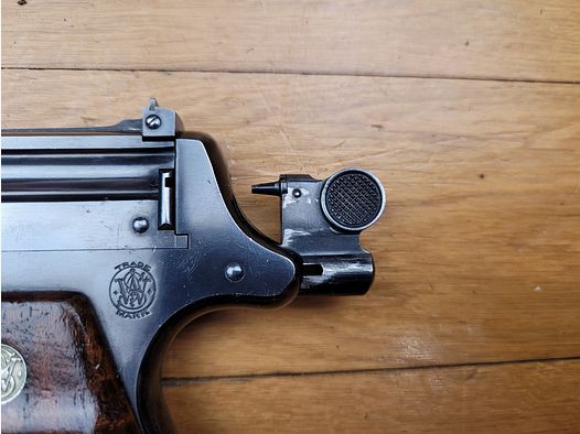 Cudowny styl Art Deco – Rzadki pistolet Smith&Wesson Straight Line – 22LR – 10 cali – tylko 1.870 wyprodukowanych! – wyprodukowany w 1925 roku! Stan doskonały!