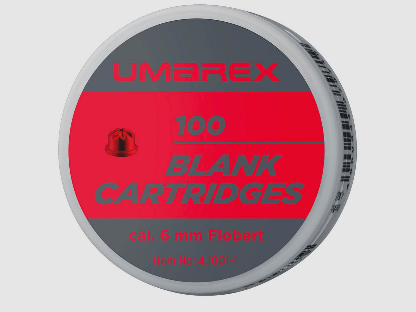 Umarex 4.1001-1 6 mm Flobert Knallpatronen 100 Stück für Schreckschusswaffen Pyro