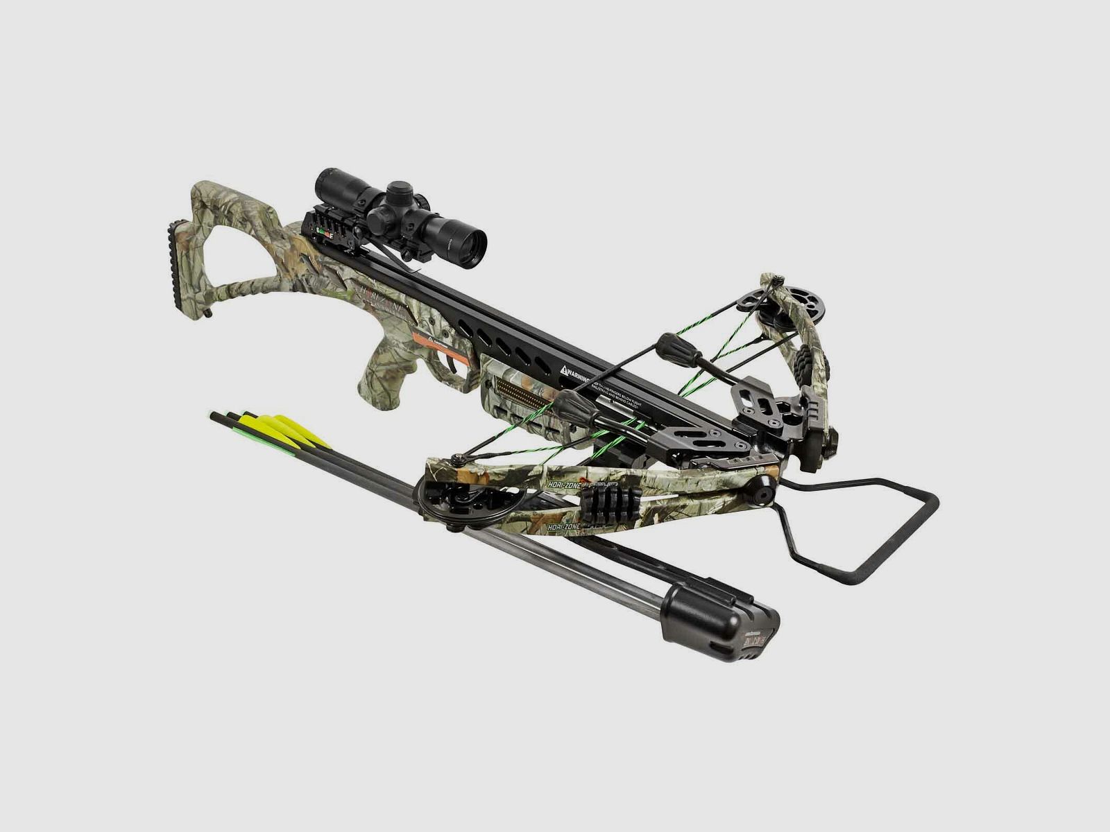 Set Hori-Zone Compoundarmbrust Alpha Ultra XLT Camo 185 lbs / 370 fps (P18)
