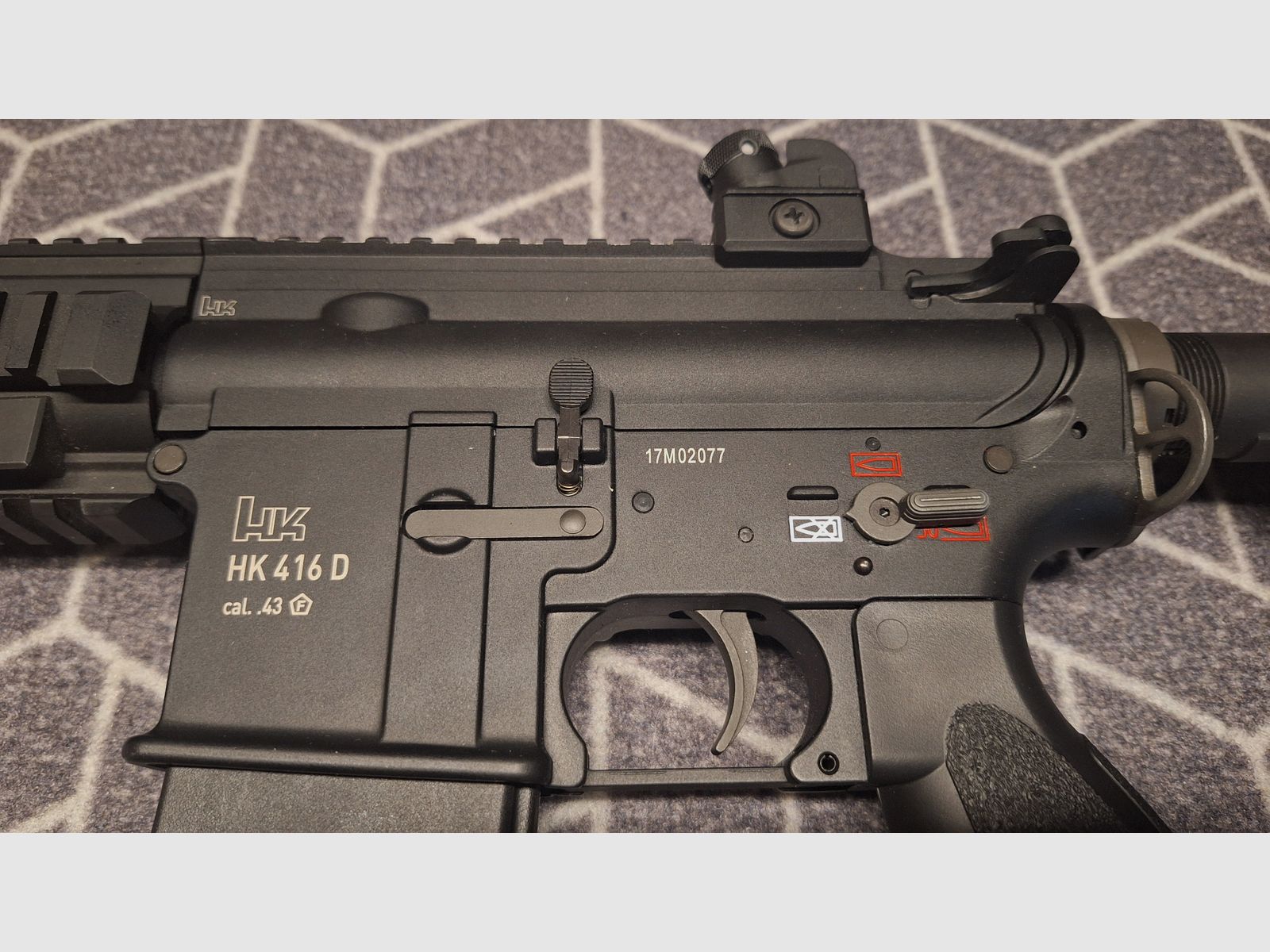 HK416 T4E RAM Sturmgewehr Kal. .43 NEU!