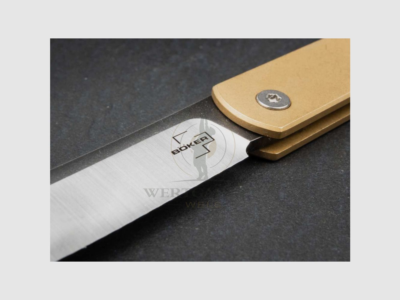 Böker Plus Zenshin 42 Brass, image 2 sur 3