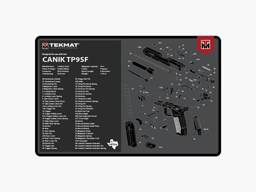 TEKMAT ARBEITSMATTE CANIK
