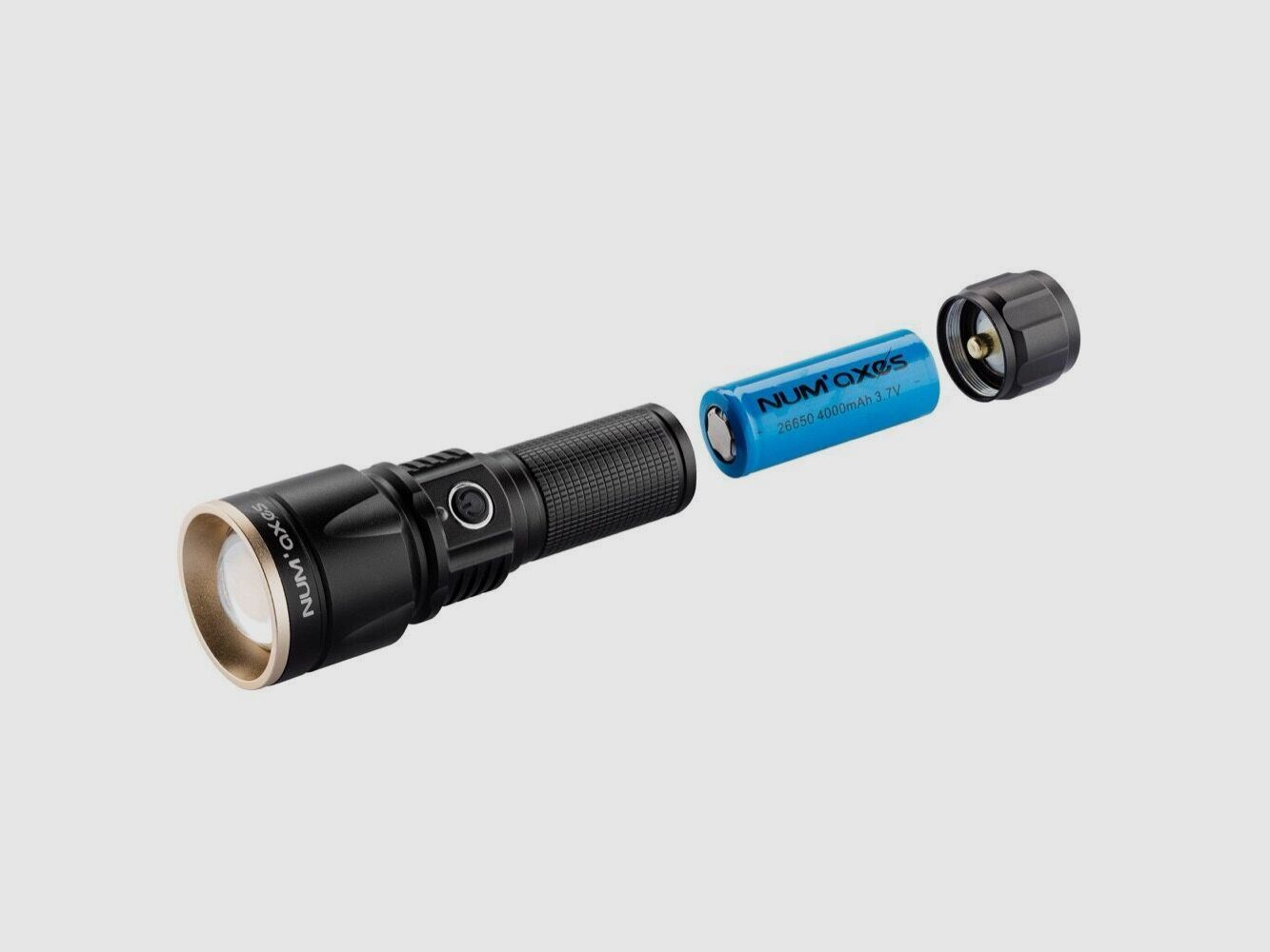 Wiederaufladbare Taktische Lampe Num’Axes Led 1000 Lumen LMP1018, Bild 5 von 9