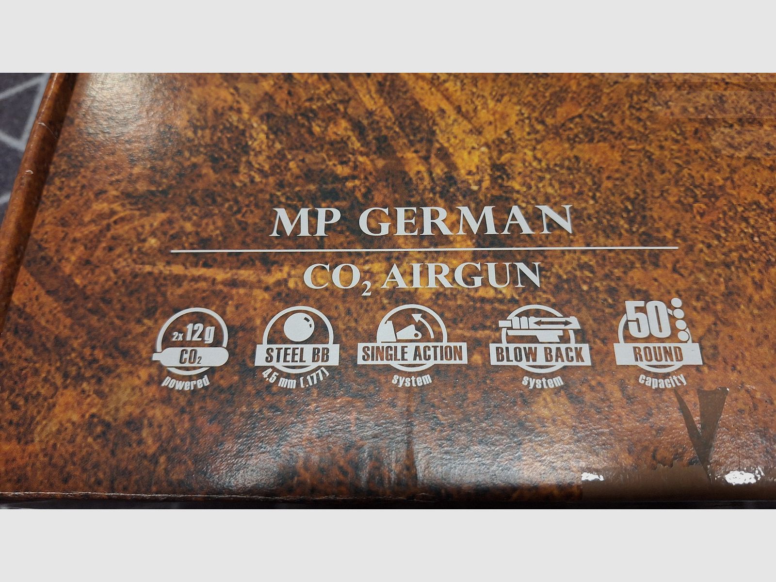 Legends MP German - 4.5 mm steel BB Co2 - NEW!