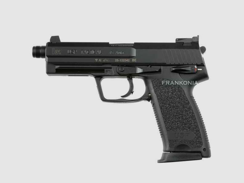 Pist.HK USP Tactical, V-3 SA/DA,.45 ACP