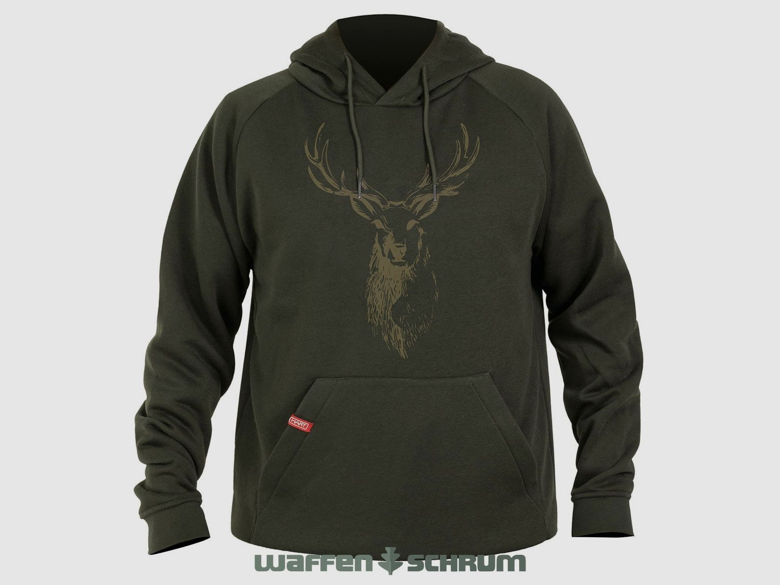 HART Hoodie Branded- H Deer oliv