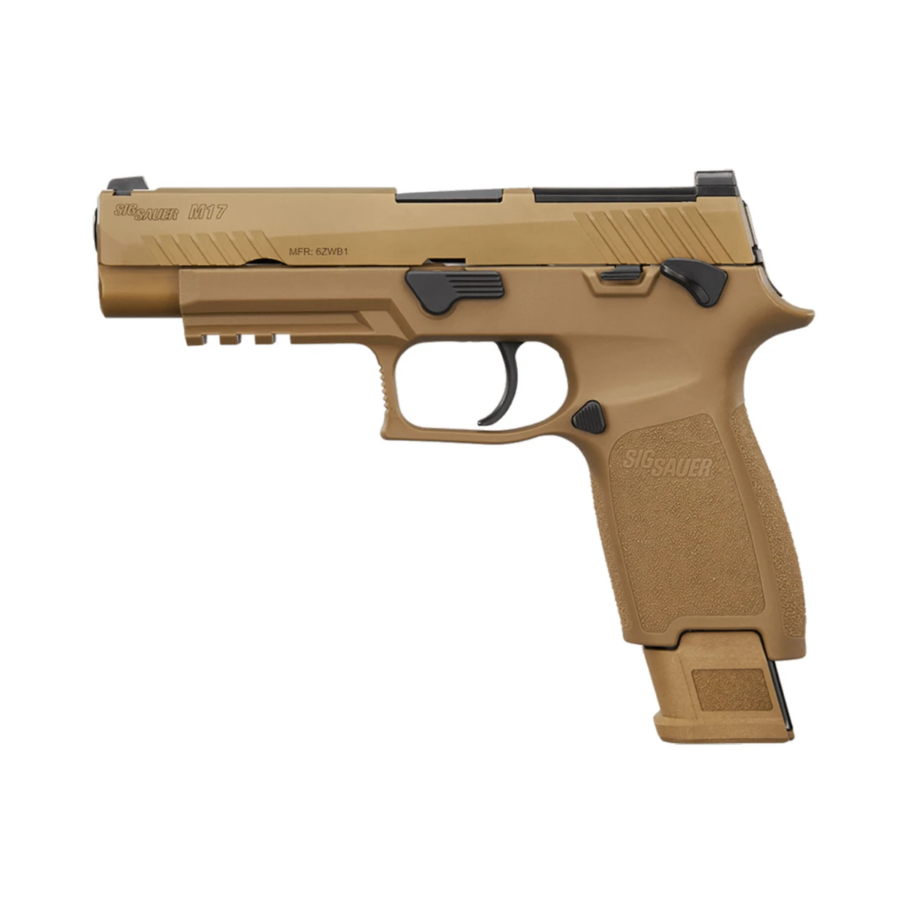 SIG SAUER – P320 M17 with SIGLITE Sight – Coyote – Cal. 9x19