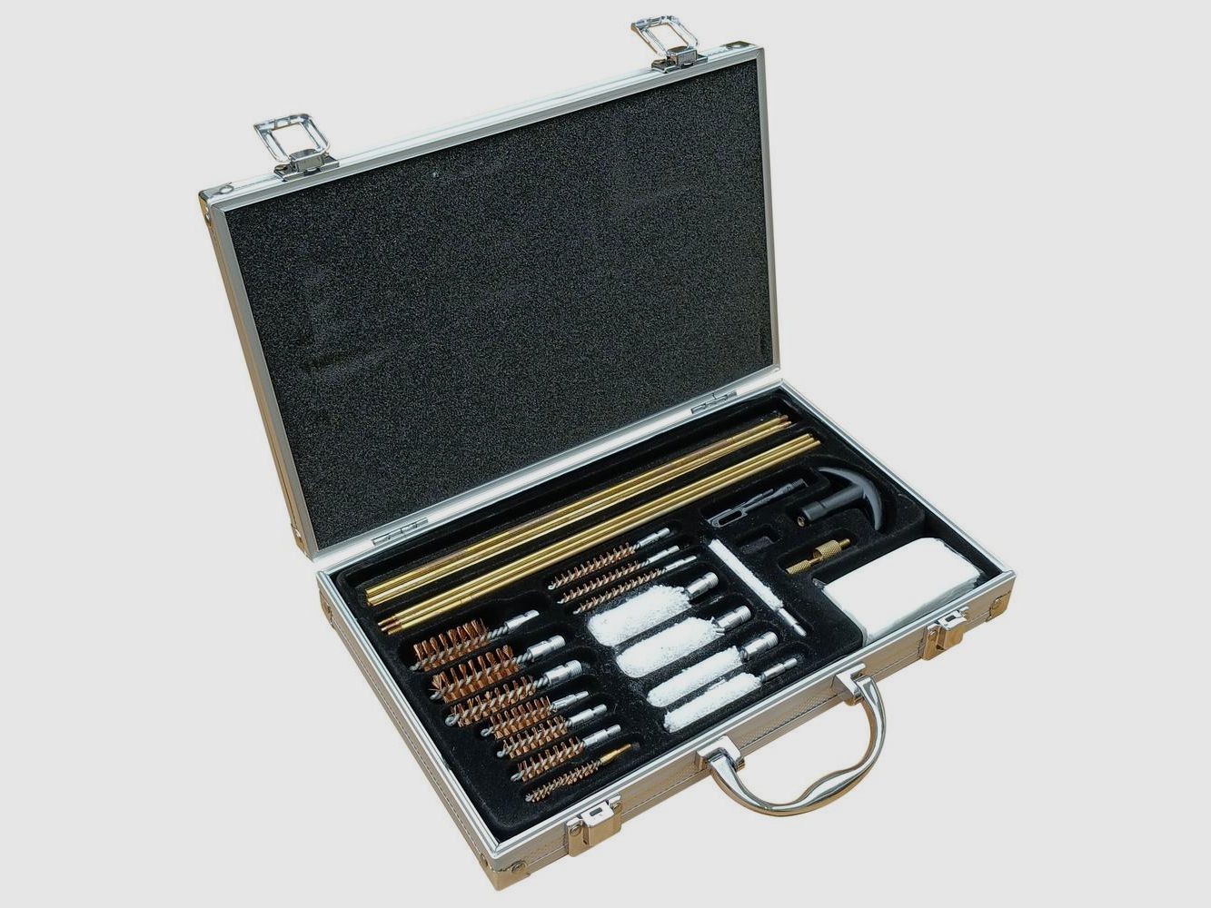 Reinigungsset für Lang- und Kurzwaffen - 34 Teile - Komplettset - Effektive und Langlebige Pflege, Bild 2 von 7