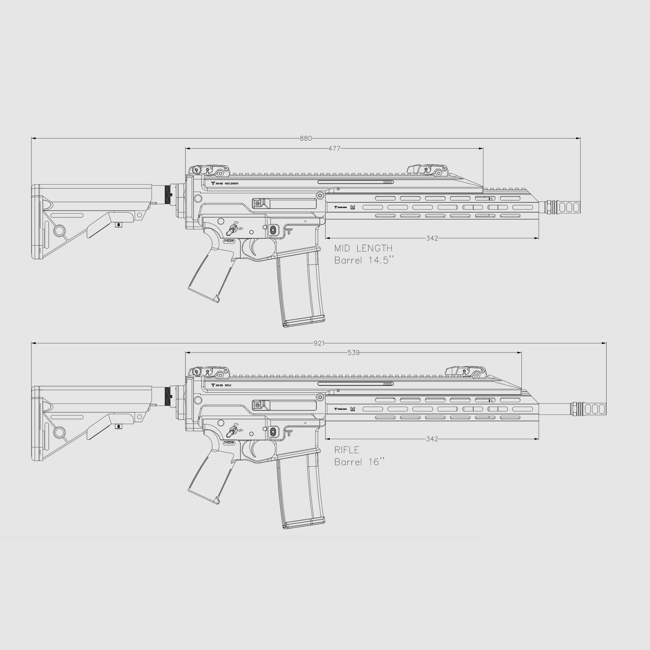 Tinck Arms PERUN X-16 7,62X39, Bild 5 von 6