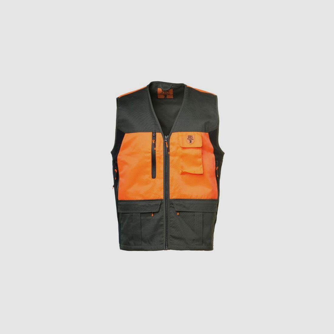 Gilet RS Hunting grün und orange hohe Sichtbarkeit mod. LV821, Bild 2 von 4