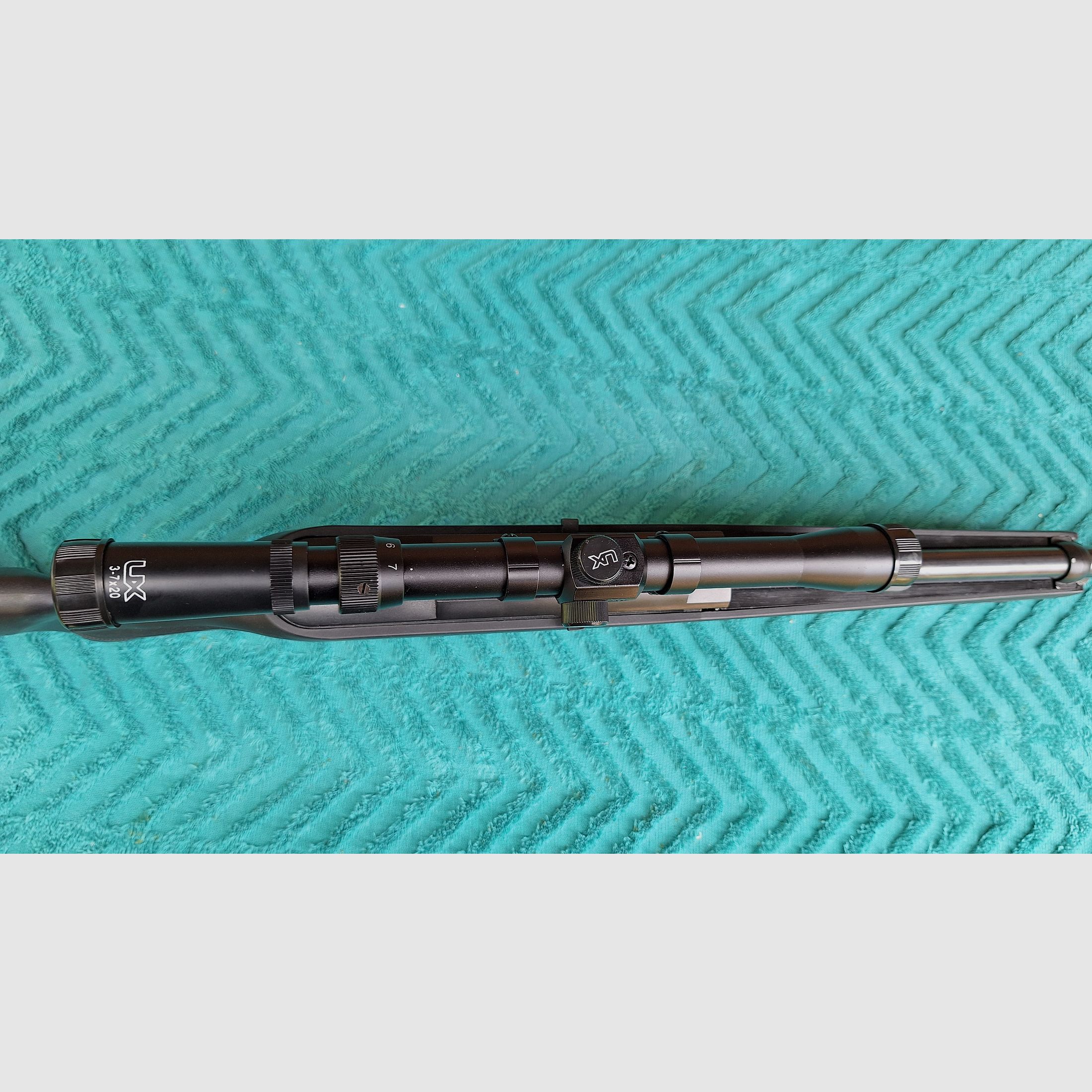 Crosman 1077 Co2 Gewehr 4,5 mm Diabolo mit Zielfernrohr