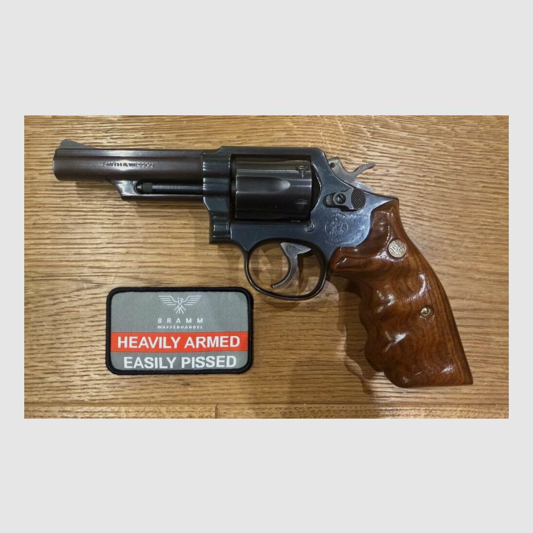 Smith & Wesson Model 19-P – .357 Magnum – 4 pouces – version rare, image 1 sur 4