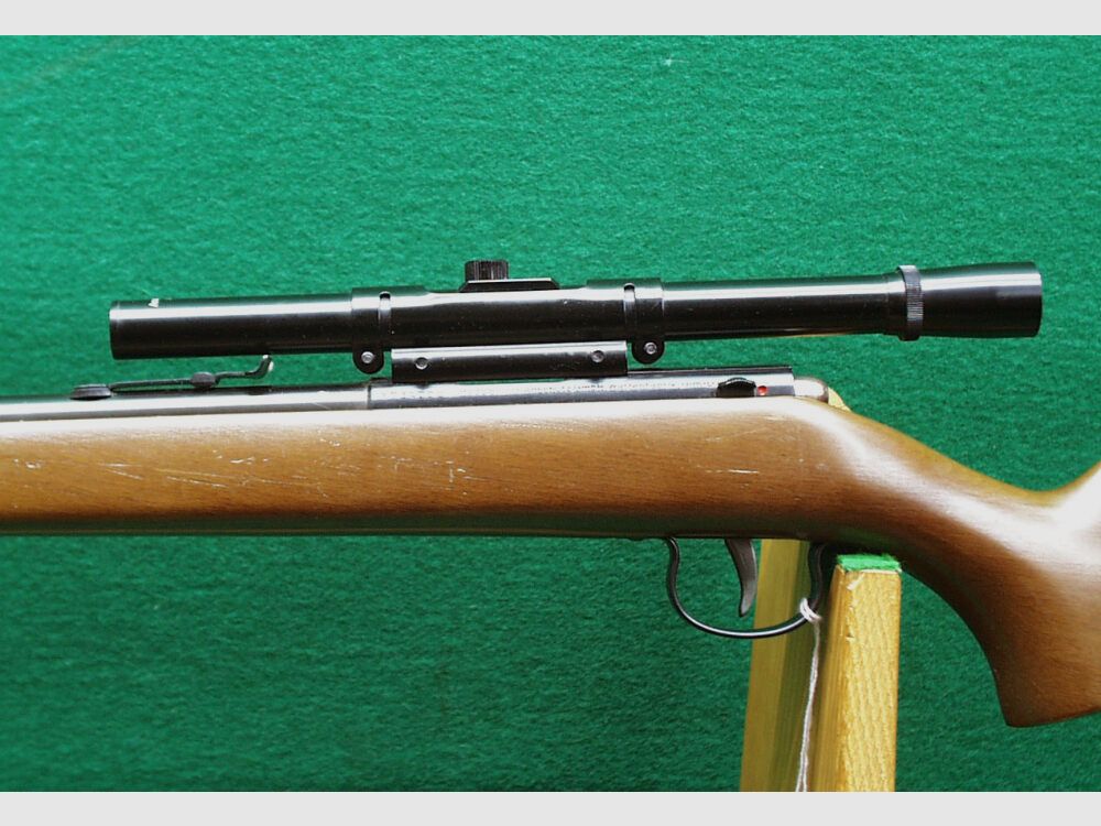 Anschütz 1386 with scope 4x15