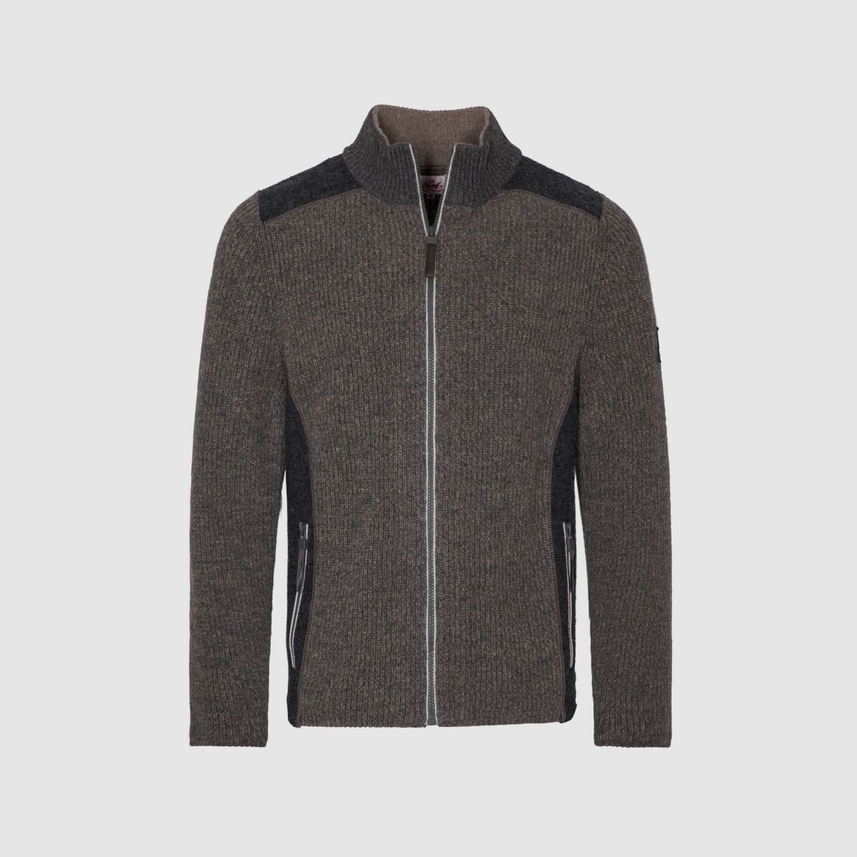 SPIETH & WENSKY Steinberg Srickjacke Herren Anthrazit