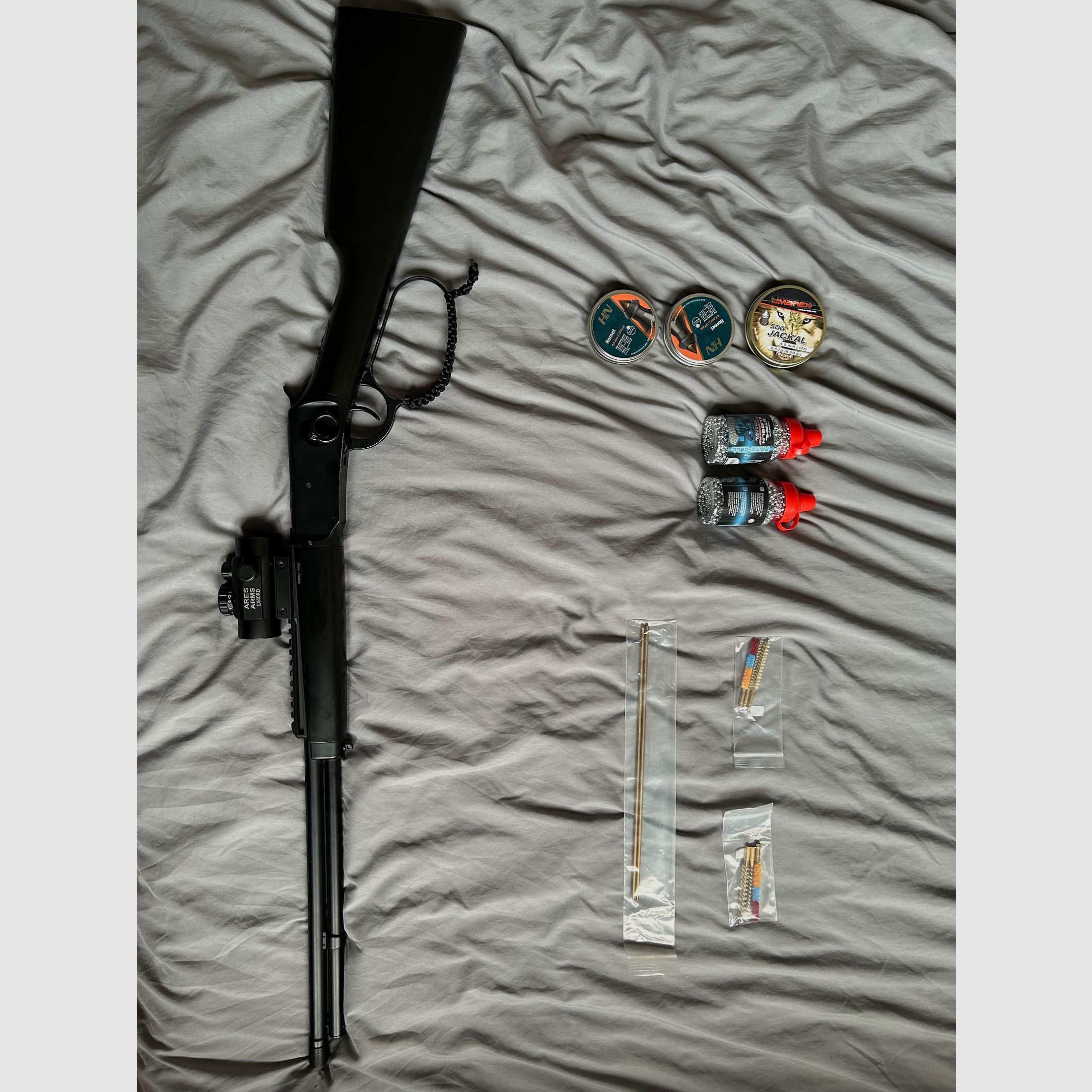 Legends Cowboy Rifle Renegade + Red Dot und Zubehör