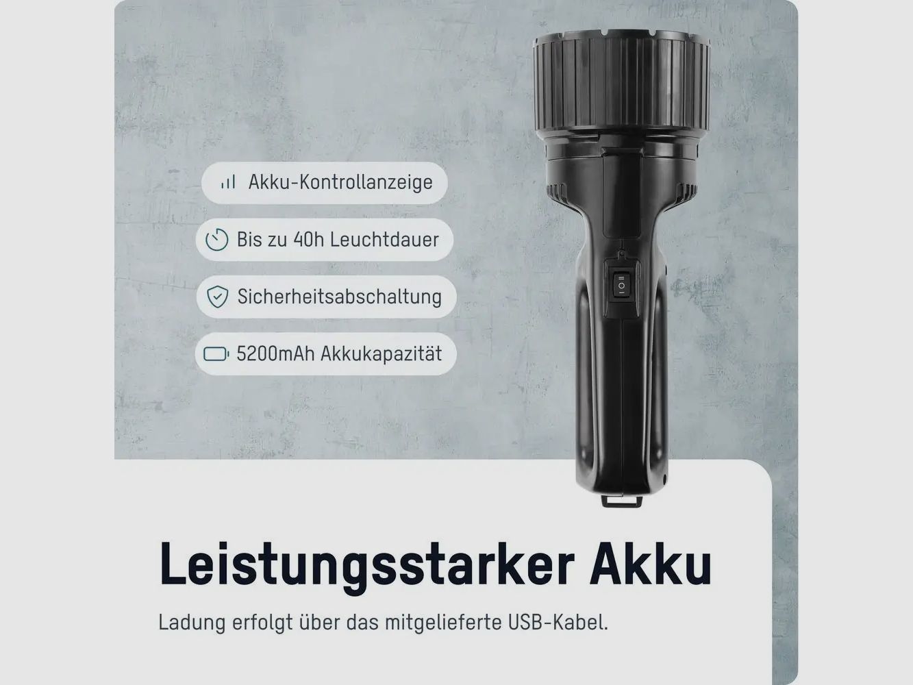 Latarka ręczna Ansmann Future HS1000FR