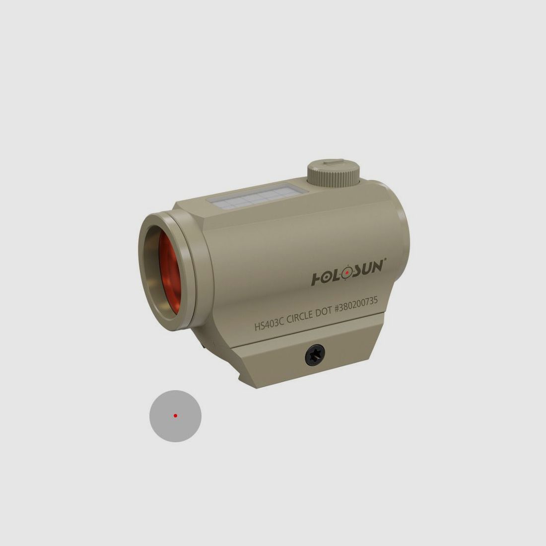Holosun HS403C-FDE red dot sight