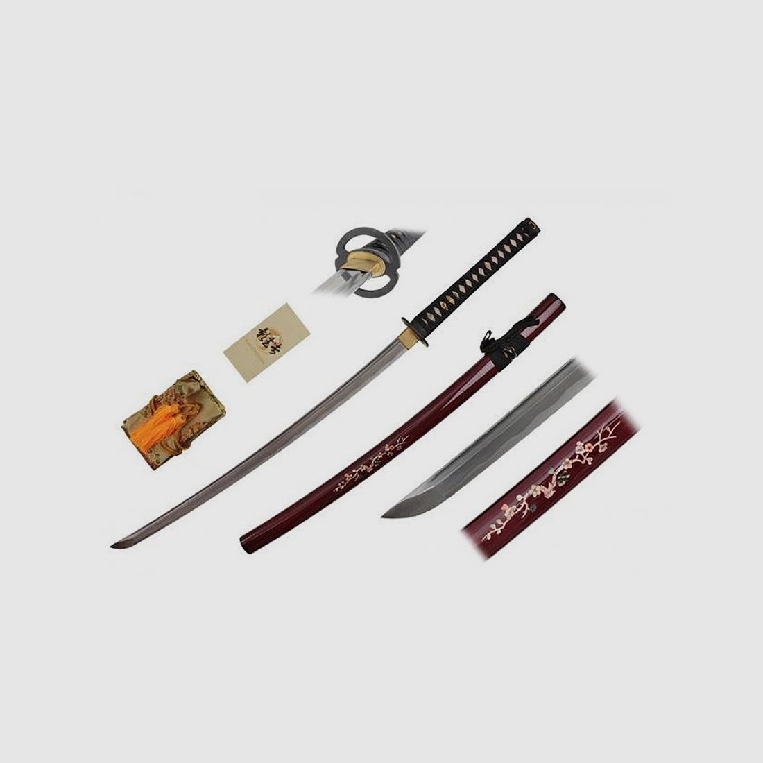 Katana Praktyczne Aki Damast Miecz