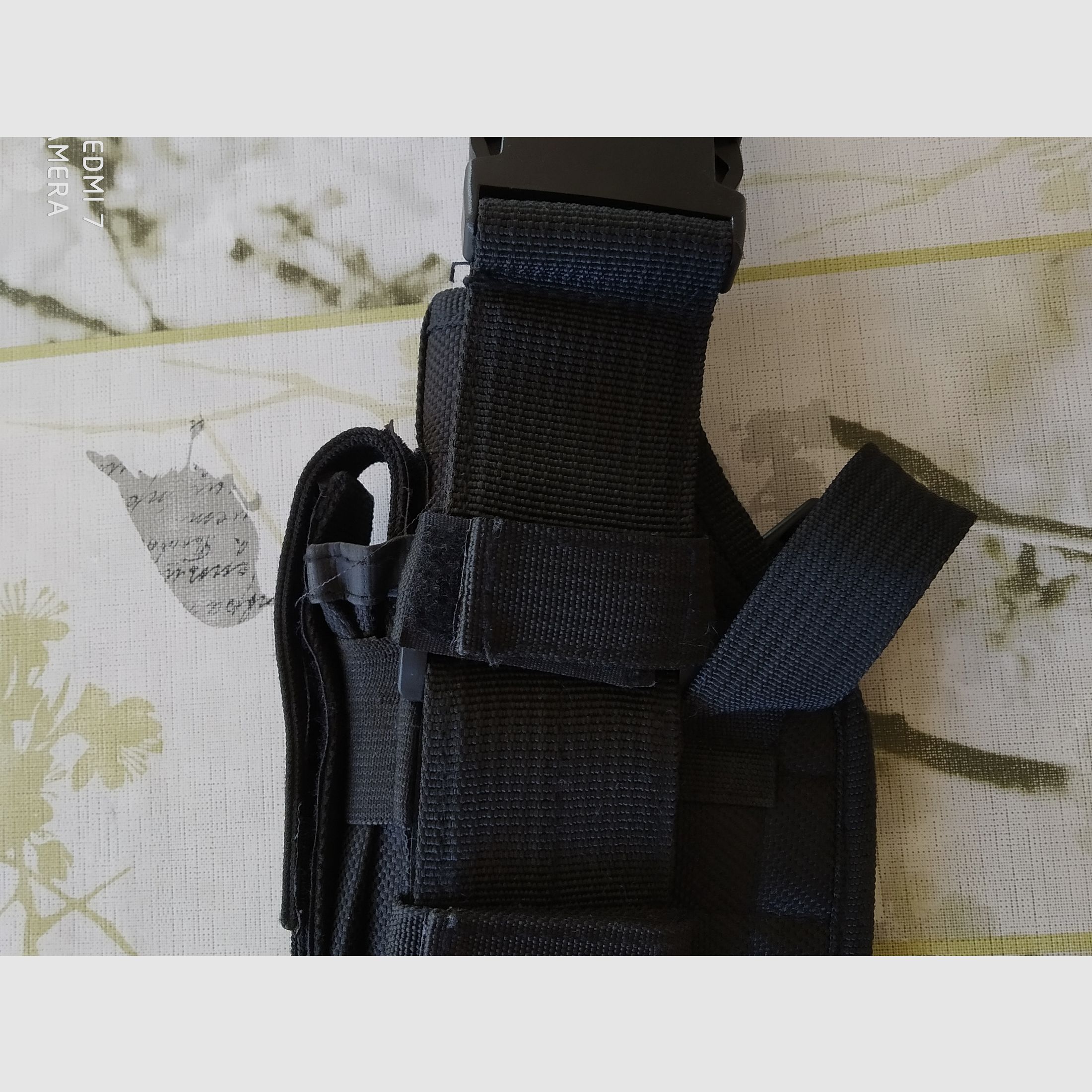 Fidragon - Gürtelholster mit Magazintasche, schwarz