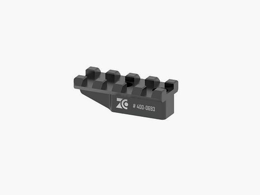 ZCO Zero Compromise Picatinny accessoire court noir
