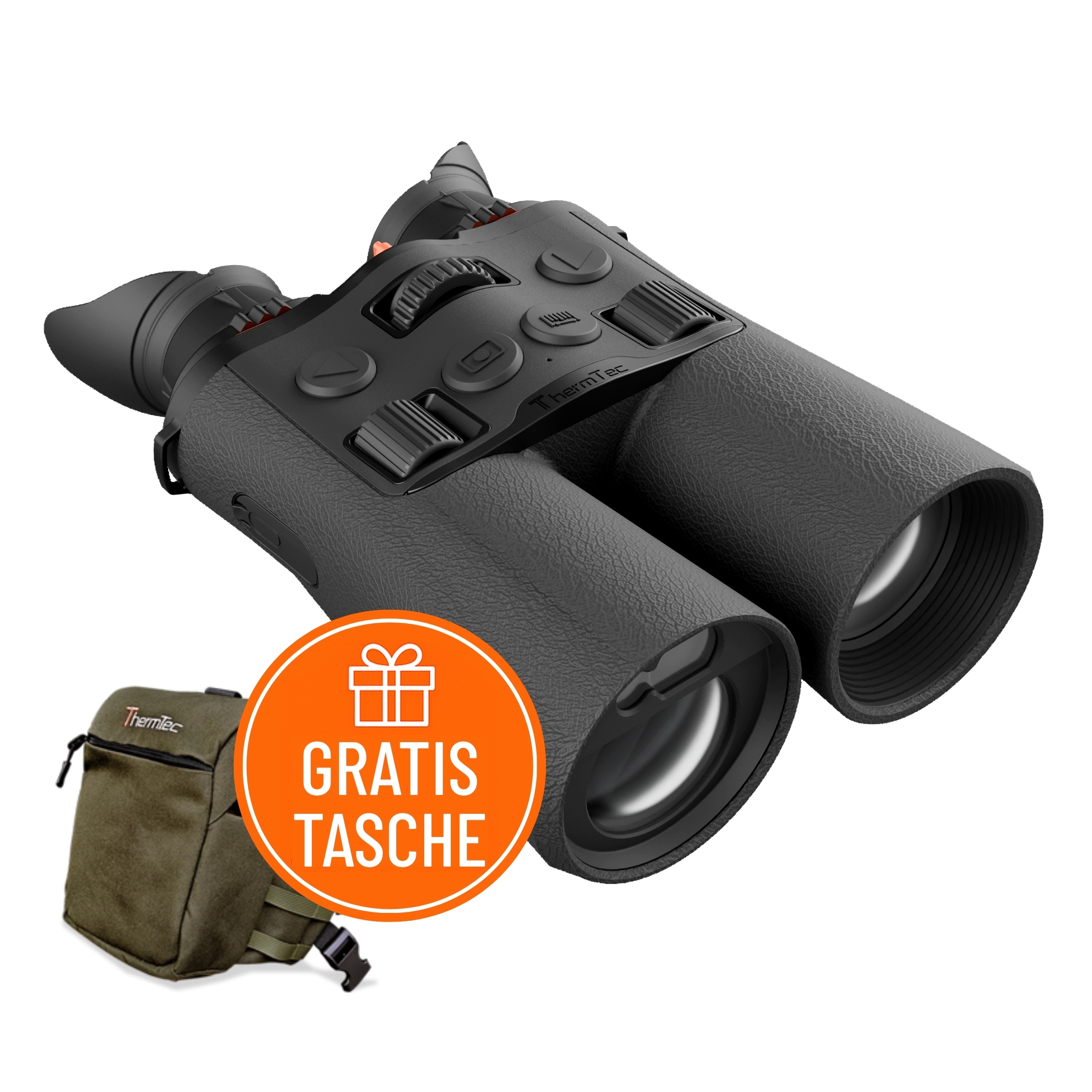 ThermTec Ventus 335L Multi-Spectrum Wärmebild-Fernglas inkl. Tragetasche