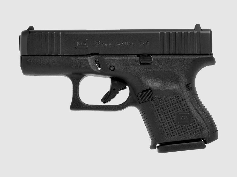 Glock Pistole G26 Gen5 FS 9 mm Luger 3,4" / 8,7 cm, Subcompact