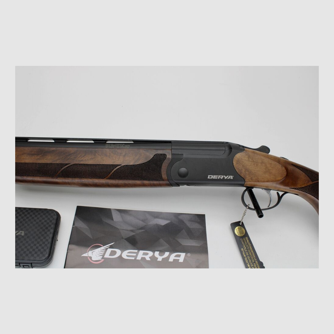 BDF DERYA MR-100 nero con prova di pallini in acciaio 5x strozzatori intercambiabili selettivi L 12/76