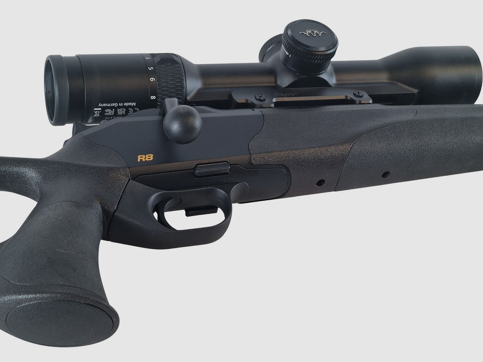 Caza de empuje Blaser R8 Ultimate Cal. 30-06 con silenciador y Blaser B2 1,7-10X42 LP disponible de inmediato, imagen 12 de 12