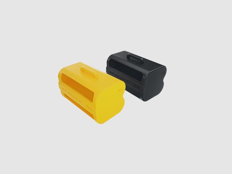Boîtier pour piles Nitecore NBM41 Jaune, image 9 sur 10