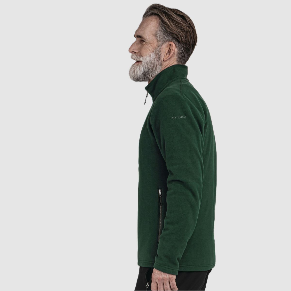 SCHÖFFEL Hiking Fleece Jacket Style Qutang MNS Green