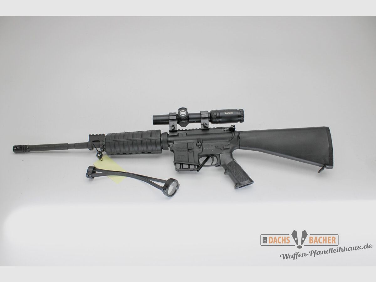 Rifle SL Windham Weaponry AR15 R16 M4 FTT calibre .223Rem con Bushnell 1-6x24