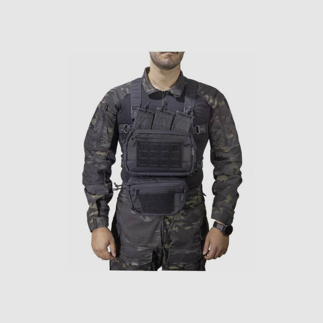 Chest Rig Corso Tactical Flint MK1 - Erweiterte Modularität - Komfort und Robustheit - Für das Gelände optimiert, Bild 1 von 5