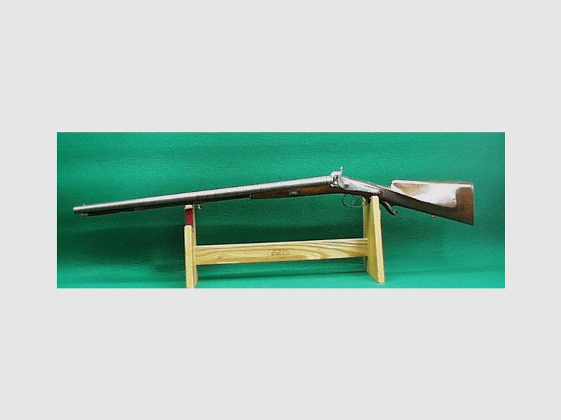 G. Noack fusil à deux canons à percussion