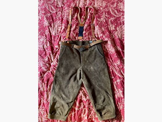 Originele MEINDL leren broek NIEUW