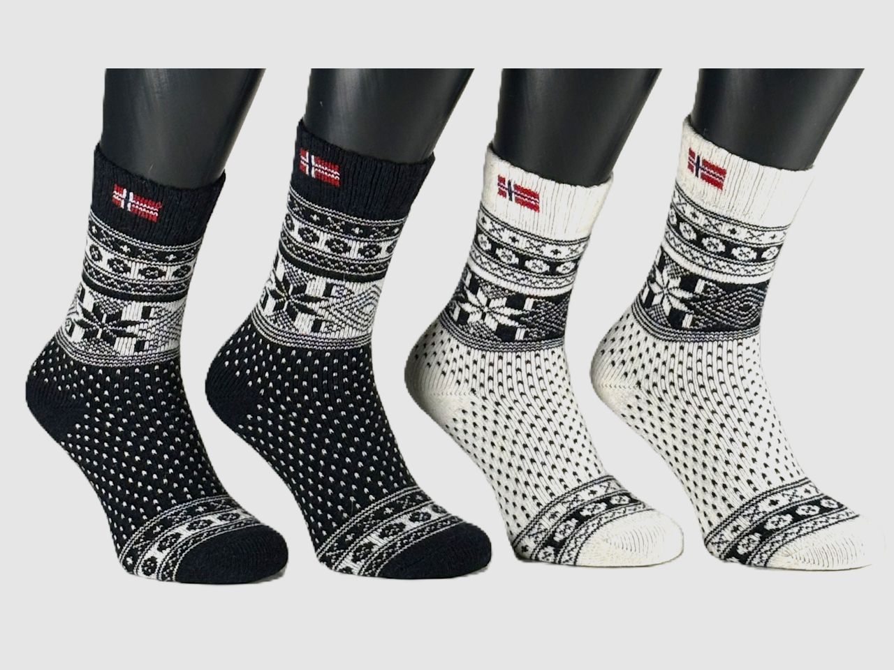 Zokks Polar Calze in Lana 2-Pack